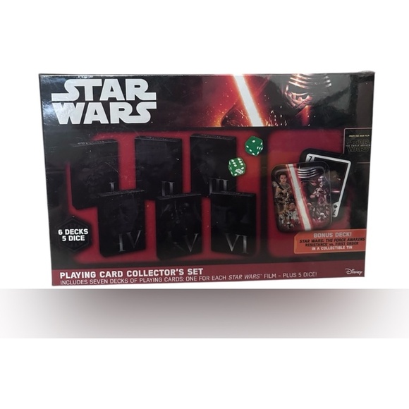 Star Wars Playing Card Collector's Set NEW - Picture 1 of 2